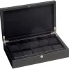 Boite de rangement pour 10 montres Castle Coffre 309297<Beco Outlet
