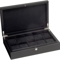 Boite de rangement pour 10 montres Castle Coffre 309297<Beco Outlet