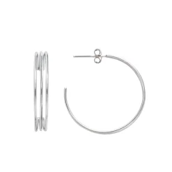 Boucles d'oreilles Créoles argent602537<GO Mademoiselle Clearance