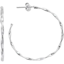 Boucles d'oreilles Créoles argent602533<GO Mademoiselle Online