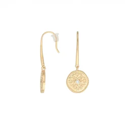Boucles d'oreilles Plaqué Or606525<GO Mademoiselle Best