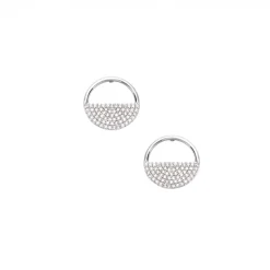 Boucles d'oreilles Argent rhodié602517<GO Mademoiselle Hot
