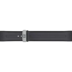 Bracelet caoutchouc noir boucle déployante titane pour Touch Connect solarT603046207<Tissot Clearance