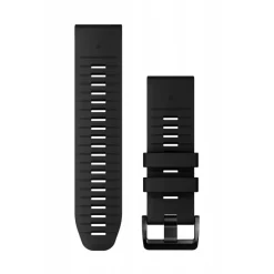 Bracelet de montre QuickFit 26mm Silicone Noir010-13281-00<Garmin Sale