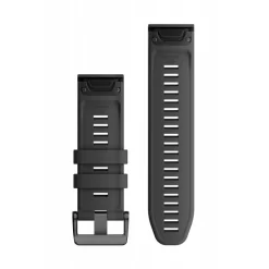 Bracelet de montre QuickFit 26mm Silicone Graphite010-13281-09<Garmin Best