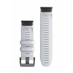 Bracelet de montre QuickFit 26mm Silicone Blanc010-13281-01<Garmin Sale