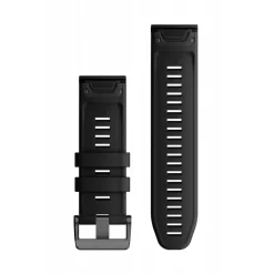 Bracelet de montre QuickFit 26mm Silicone Noir010-13281-00<Garmin Sale