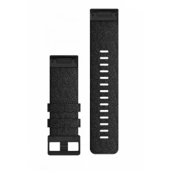 Bracelet de montre QuickFit 26mm tri-tons en nylon tissé façon Jacquard avec boucle noire010-12864-07<Garmin Fashion