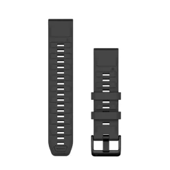 Bracelet Quickfit 22mm silicone graphite010-13392-07<Garmin Online