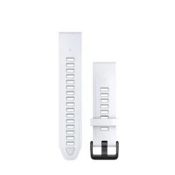 Bracelet Quickfit 20mm silicone blanc010-13391-01<Garmin Outlet