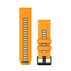 Bracelet Quickfit 26mm silicone orange / graphite010-13393-01<Garmin Discount
