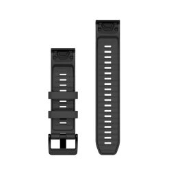 Bracelet Quickfit 22mm silicone graphite010-13392-07<Garmin Online