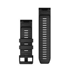 Bracelet Quickfit 26mm silicone noir010-13393-02<Garmin Hot