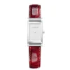 Bracelet Antares InterchangeableFaçon Croco Sioux Twister Rouge BRAC17048A110<Herbelin Fashion