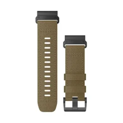 Bracelets de montre QuickFit 26mm Nylon tactical brun coyotte010-13010-11<Garmin Sale