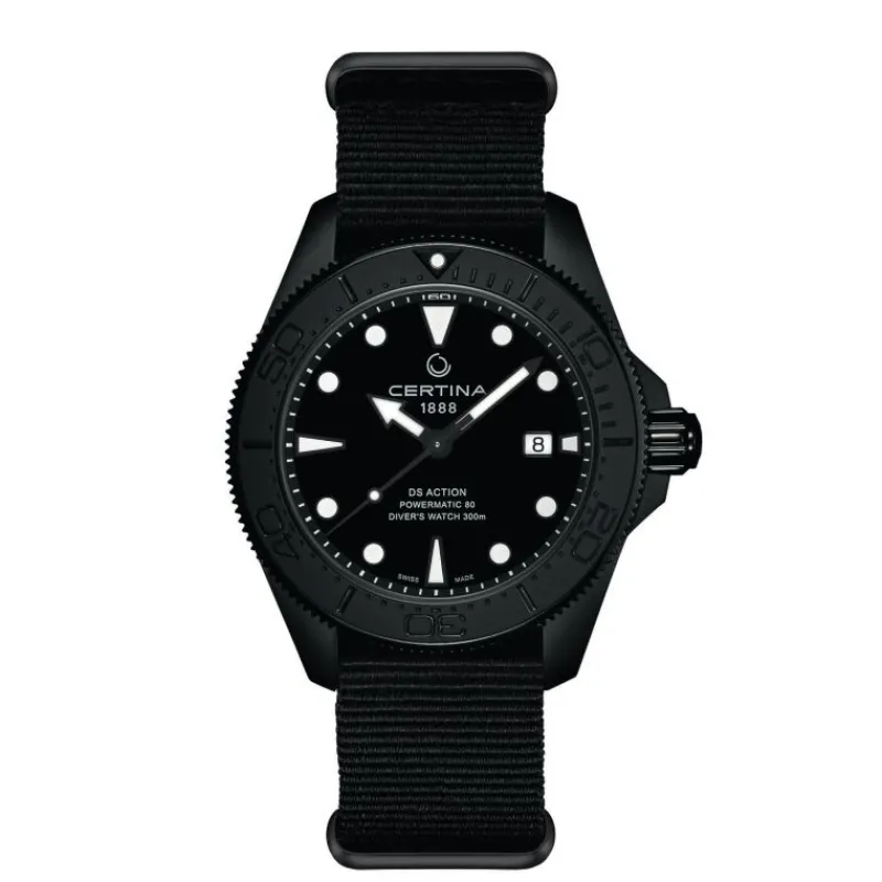 DS Action Diver 43mm Powermatic 80C0326073805100<Certina Online