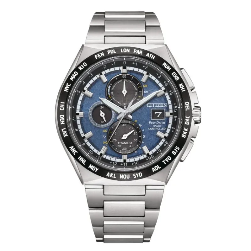 Super Titanium Eco-Drive et Radio-ControlledAT8238-84L<Citizen Discount