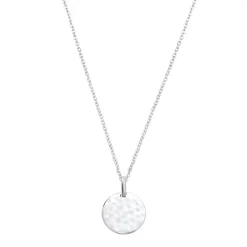 Collier argent pendentif cercle600019<GO Mademoiselle Hot