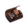Etui 2 Montres Cuir Vachette Pull UpBR26600304<Bouveret Best