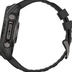 Fenix 8 Amoled 51mm Verre Sapphire lunette Carbon Gray DLC bracelet noir/gris galet010-02905-21<Garmin Online