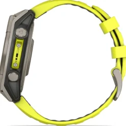 Fenix 8 Solar 47mm Verre Sapphire lunette titane bracelet jaune/graphite010-02906-21<Garmin Best