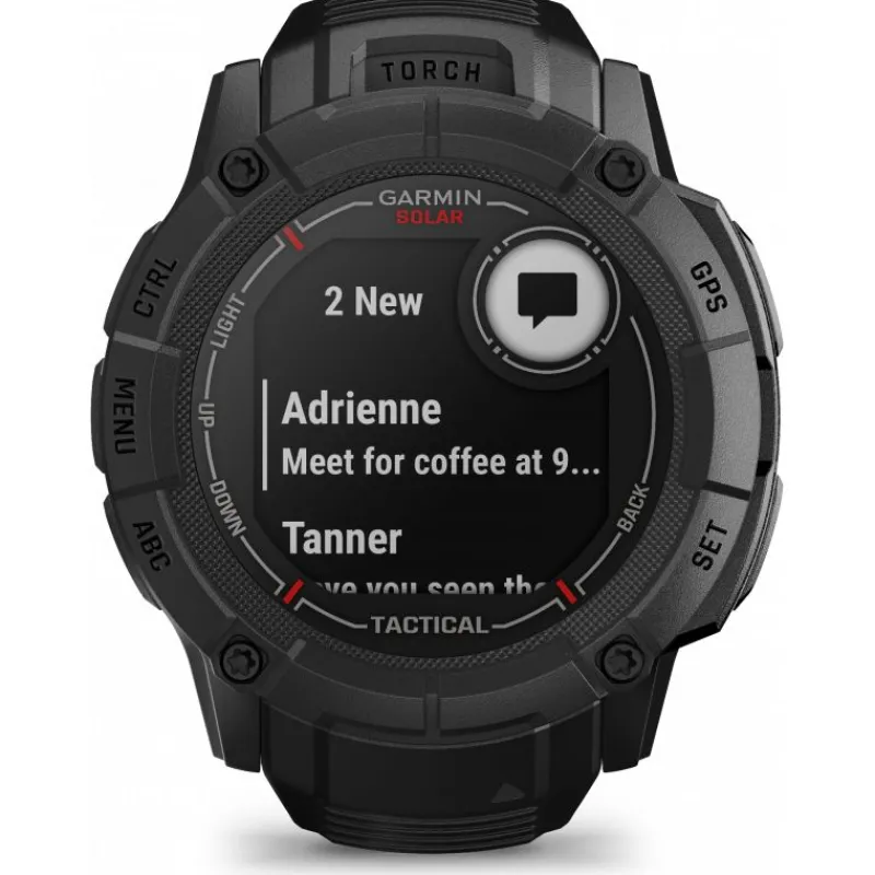 Instinct 2X Solar Tactical Edition Noire010-02805-03<Garmin Hot