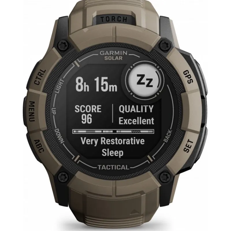 Instinct 2X Solar Tactical Edition Beige Coyotte010-02805-02<Garmin Best