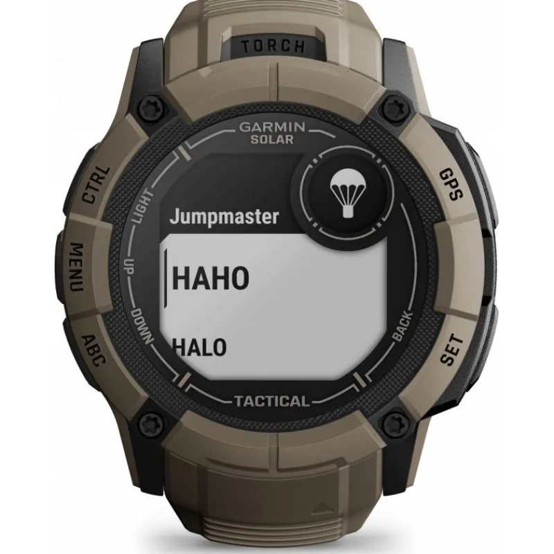 Instinct 2X Solar Tactical Edition Beige Coyotte010-02805-02<Garmin Best