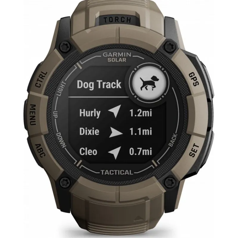 Instinct 2X Solar Tactical Edition Beige Coyotte010-02805-02<Garmin Best