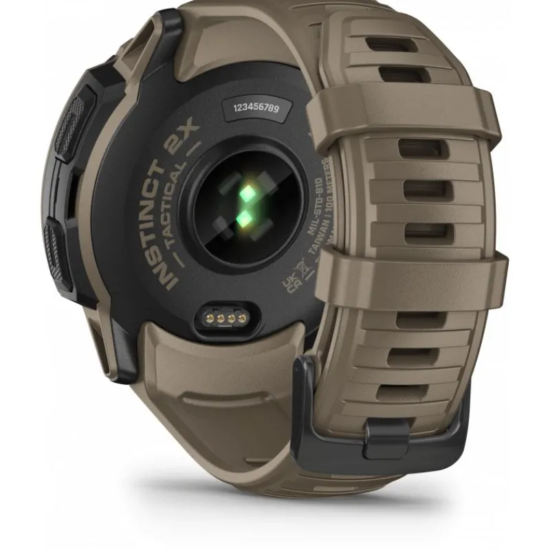 Instinct 2X Solar Tactical Edition Beige Coyotte010-02805-02<Garmin Best