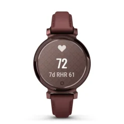 Lily 2 Classic Dark Bronze bracelet cuir acajou010-02839-03<Garmin Outlet