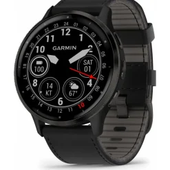 Venu 3 bracelet cuir noir + bracelet silicone noir010-02784-52<Garmin Best