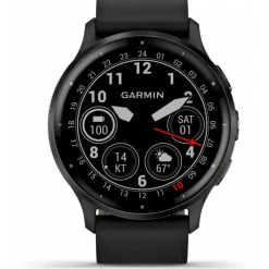 Venu 3 bracelet cuir noir + bracelet silicone noir010-02784-52<Garmin Best