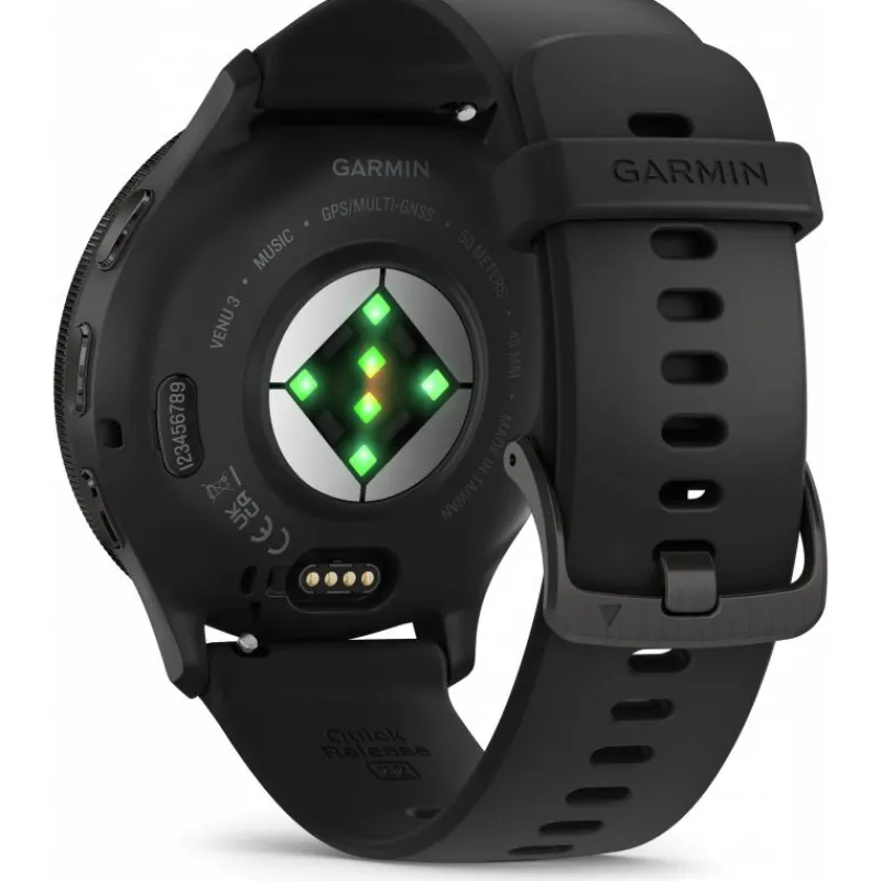 Venu 3 Gray avec bracelet noir010-02784-01<Garmin Best