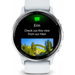 Venu 3 Silver avec bracelet blanc010-02784-00<Garmin Discount
