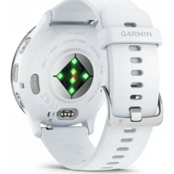 Venu 3 Silver avec bracelet blanc010-02784-00<Garmin Discount