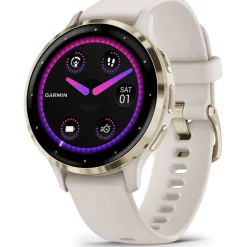 Venu 3S Soft Gold avec bracelet ivoire010-02785-04<Garmin Fashion