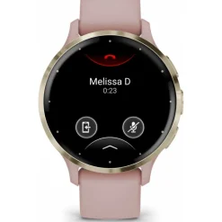 Venu 3S Soft Gold avec bracelet rose010-02785-03<Garmin Fashion