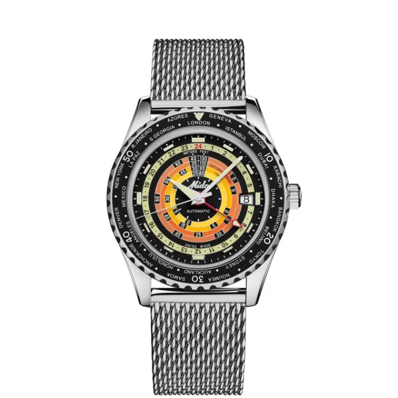 Ocean Star Decompression Worldtimer édition spécialeM0268291705100<Mido Online