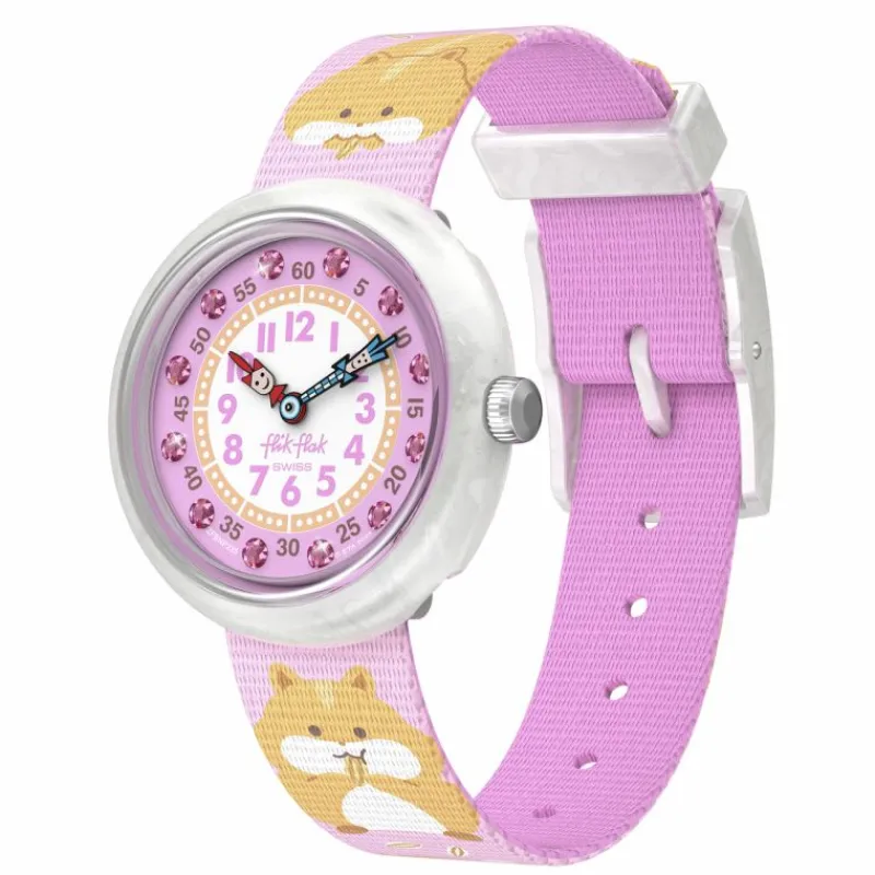 Montre enfant FBNP235 - CUDDLY HAMSTER<Flik Flak New