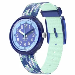 Montre enfant FPNP169 - BRAID IN BLUE<Flik Flak Outlet