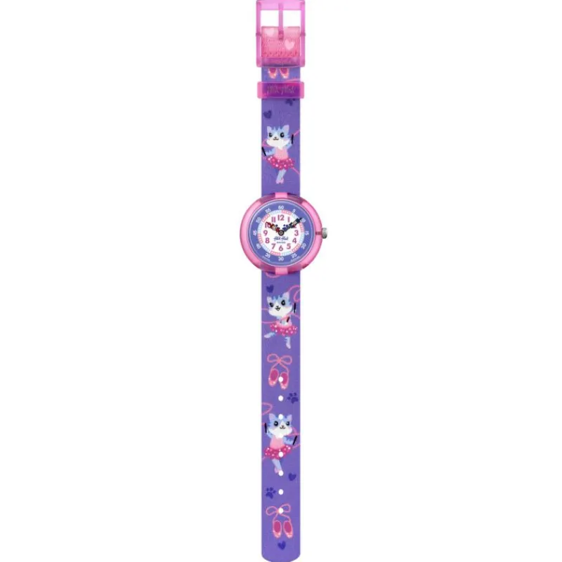 Montre enfant pédagogique FBNP208 - BALLERICHAT<Flik Flak Fashion