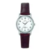 Montre Femme acier cuir marron644279<Certus Clearance