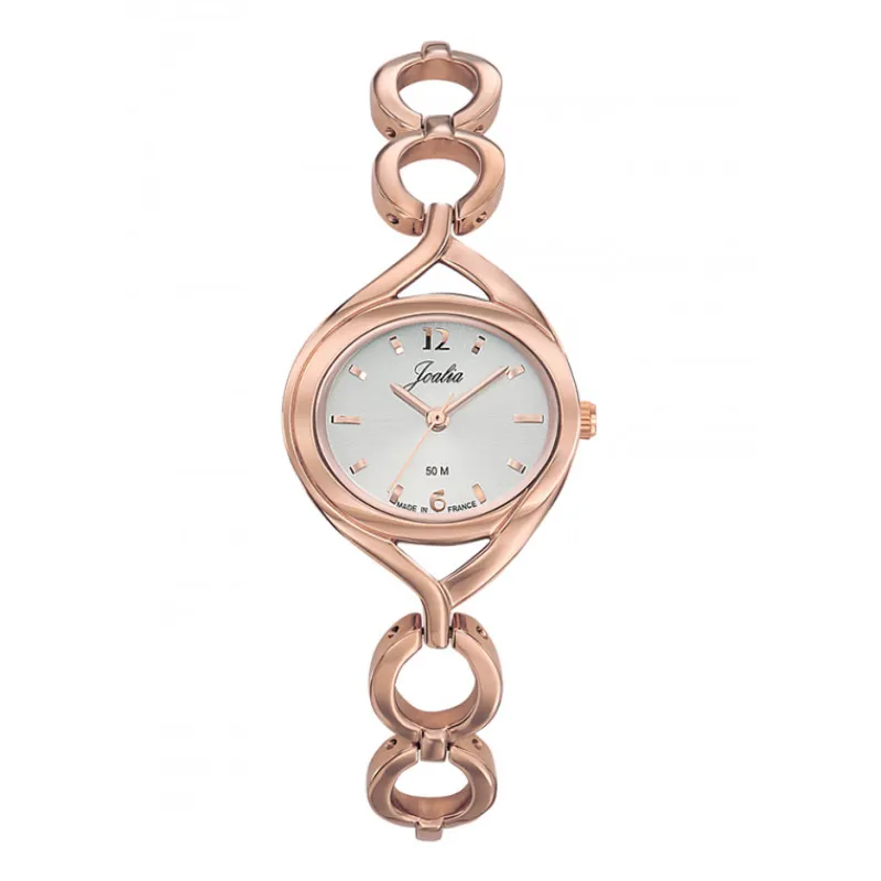 Montre Femme ovale rosegold630566<Joalia Outlet