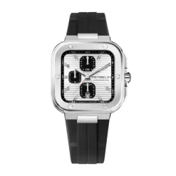 Montre CAP CAMARAT Square Chronographe Acier35646A42CA<Herbelin Sale