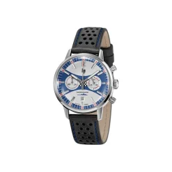Montre Rallye 39 mm noire chrono méca-quartz670051<Lip Sale