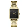 Montre Boxy Noir OrQBSG-Q017<Rosefield Outlet