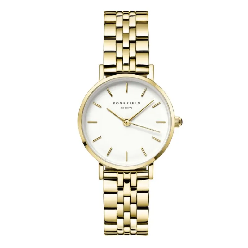 Montre Small Edit Blanc Or26WSG-267<Rosefield Fashion