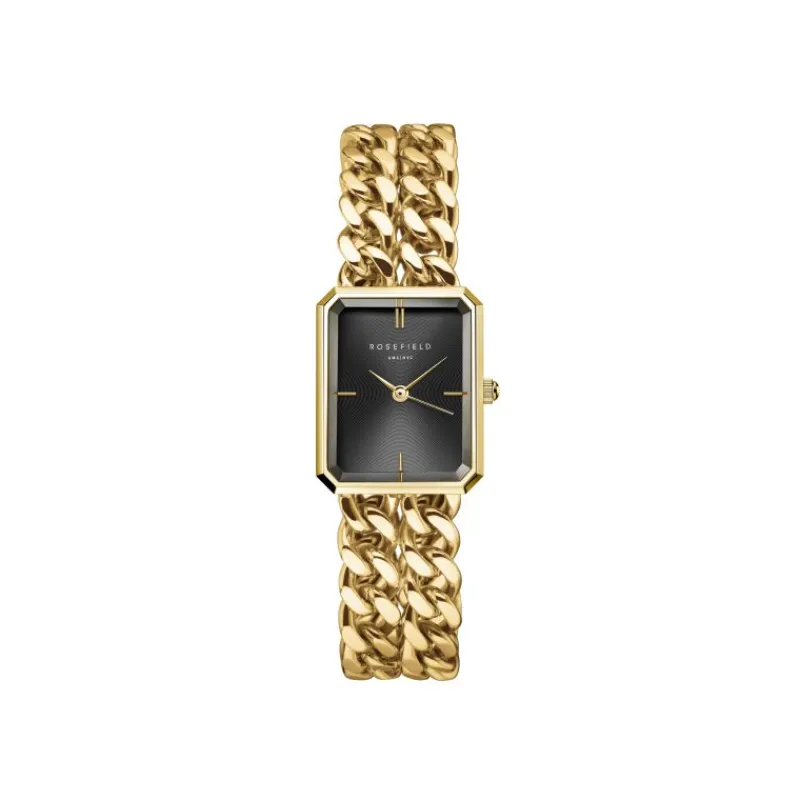 Montre Studio Double Chain Noir OrSBGSG-O77<Rosefield Online