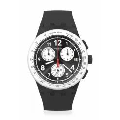 Montre ChronoSUSB420 - NOTHING BASIC ABOUT BLACK<Swatch Outlet